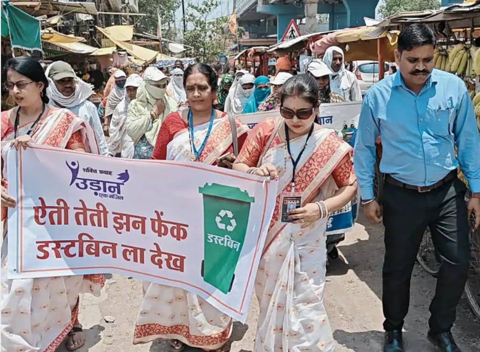 शहर से प्लास्टिक मुक्त बनाने पावर हाउस मार्केट में निकाली गई जागरुकता रैली, निगम ने फिर से एकबार शुरू की प्लास्टिक से मुक्ति अभियान …